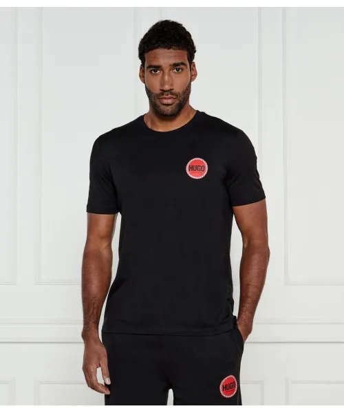 

Футболка данэтчорб Regular fit Hugo, черный