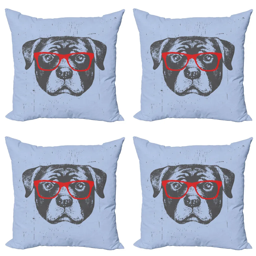 

Чехол для подушки Abakuhaus, синий