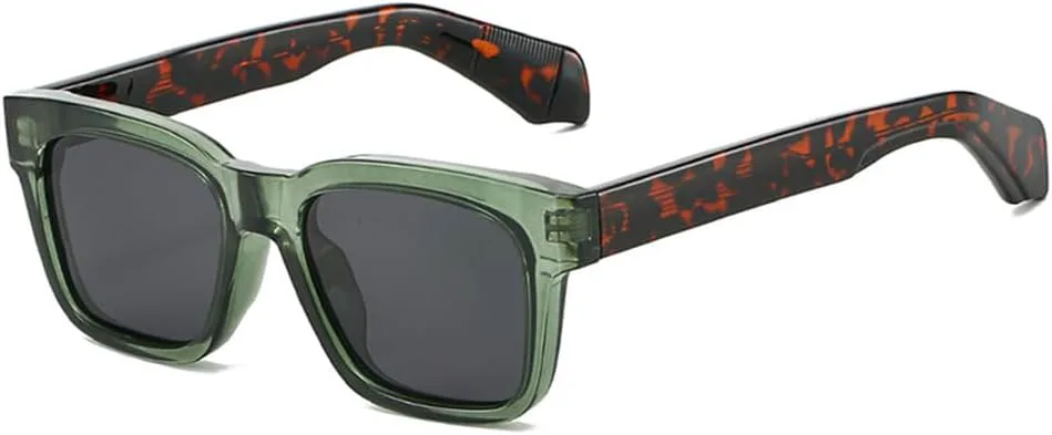 

Солнцезащитные очки UV400 с градиентным леопардовым принтом в стиле панк, для женщин и мужчин, для бега и занятий спортом на открытом воздухе UYPTK, Green Grey