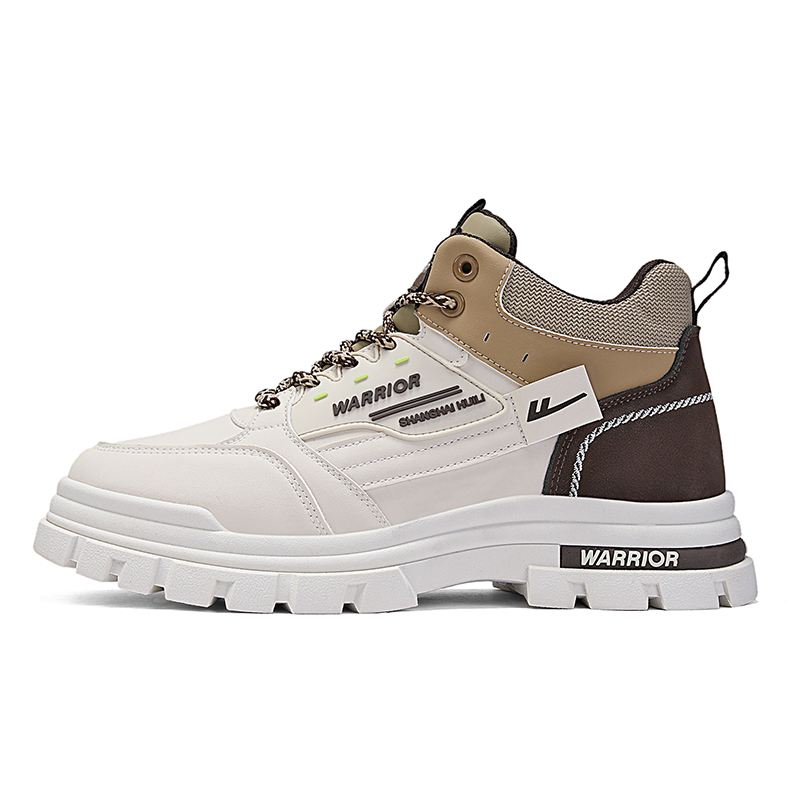 

Кроссовки Mid top Casual мужские WARRIOR, бежевый коричневый хаки