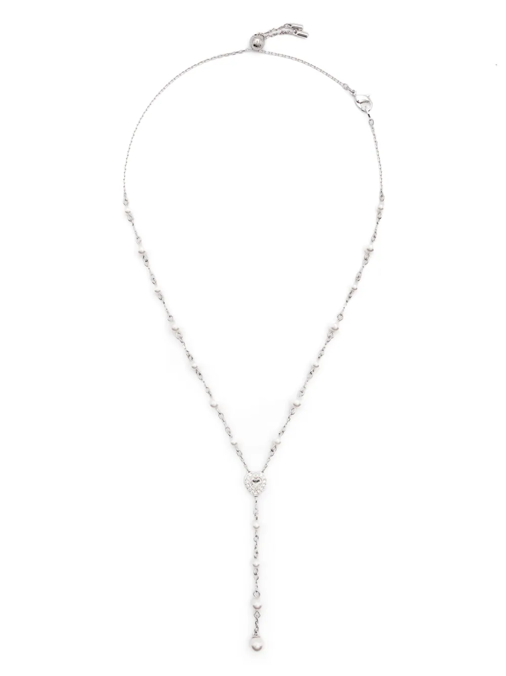 

Колье с жемчугом из коллаборации с Ariana Grande Swarovski, серебяный