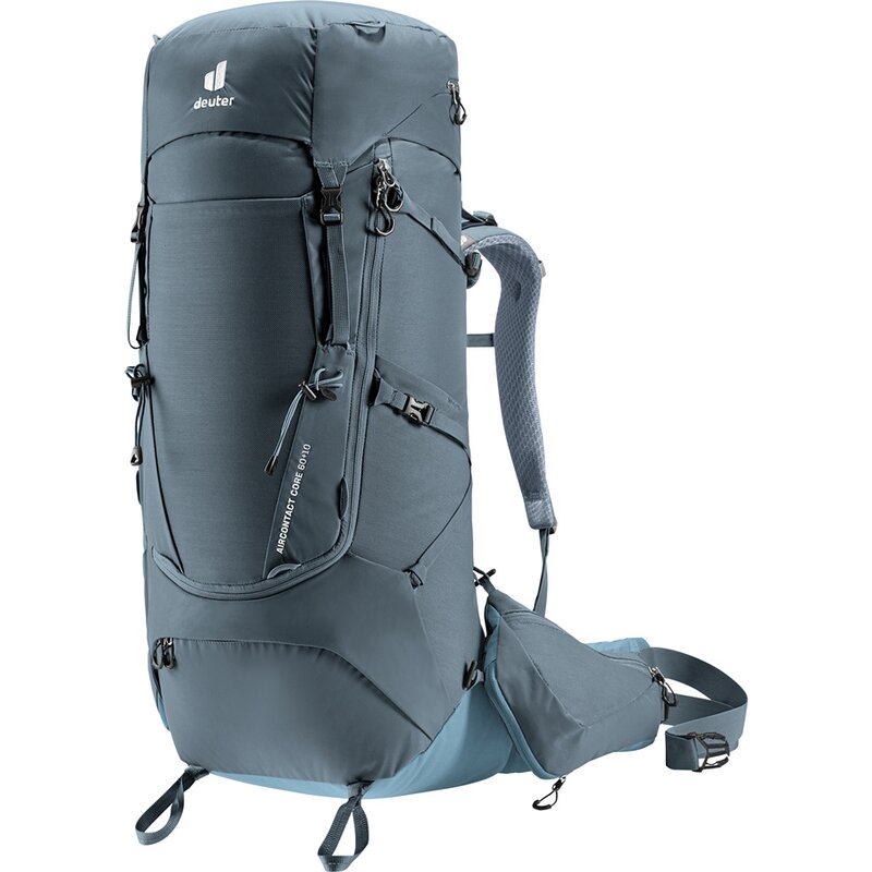 

Рюкзак aircontact core 60+10 Deuter, черный