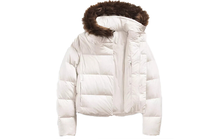 

Пуховик женский белый The North Face