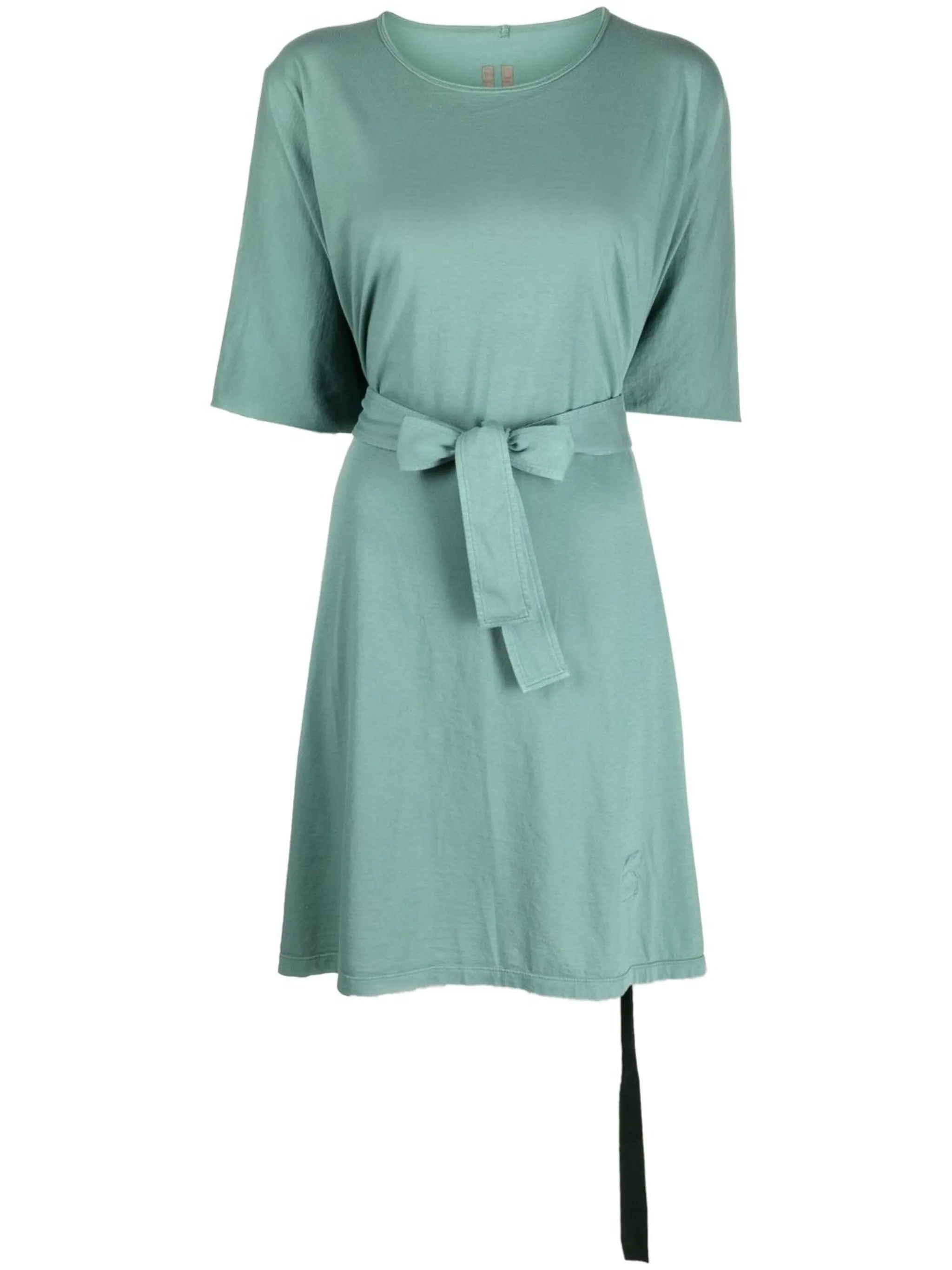 

Футболка с завязками Rick Owens, зеленый