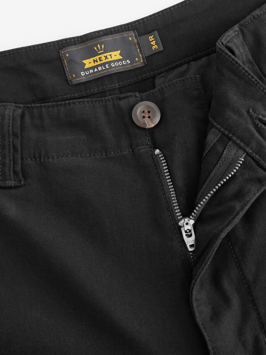 Брюки-карго Next Regular Cargo Pants, черный — фото 4