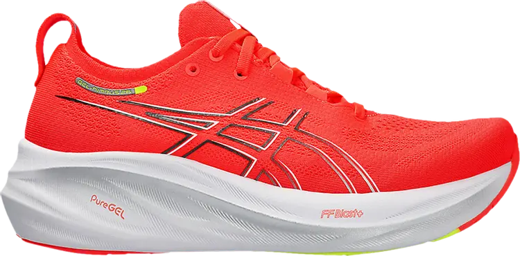 

Кроссовки Wmns Gel Nimbus 26 'Sunrise Red Pure Silver', красный