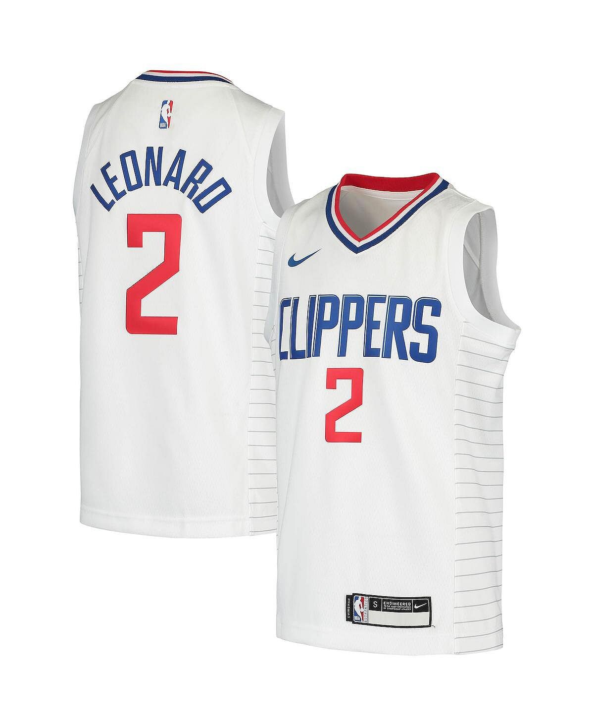 

Джерси Big Boys Kawhi Leonard White LA Clippers 2020/21 Swingman - Association Edition Nike