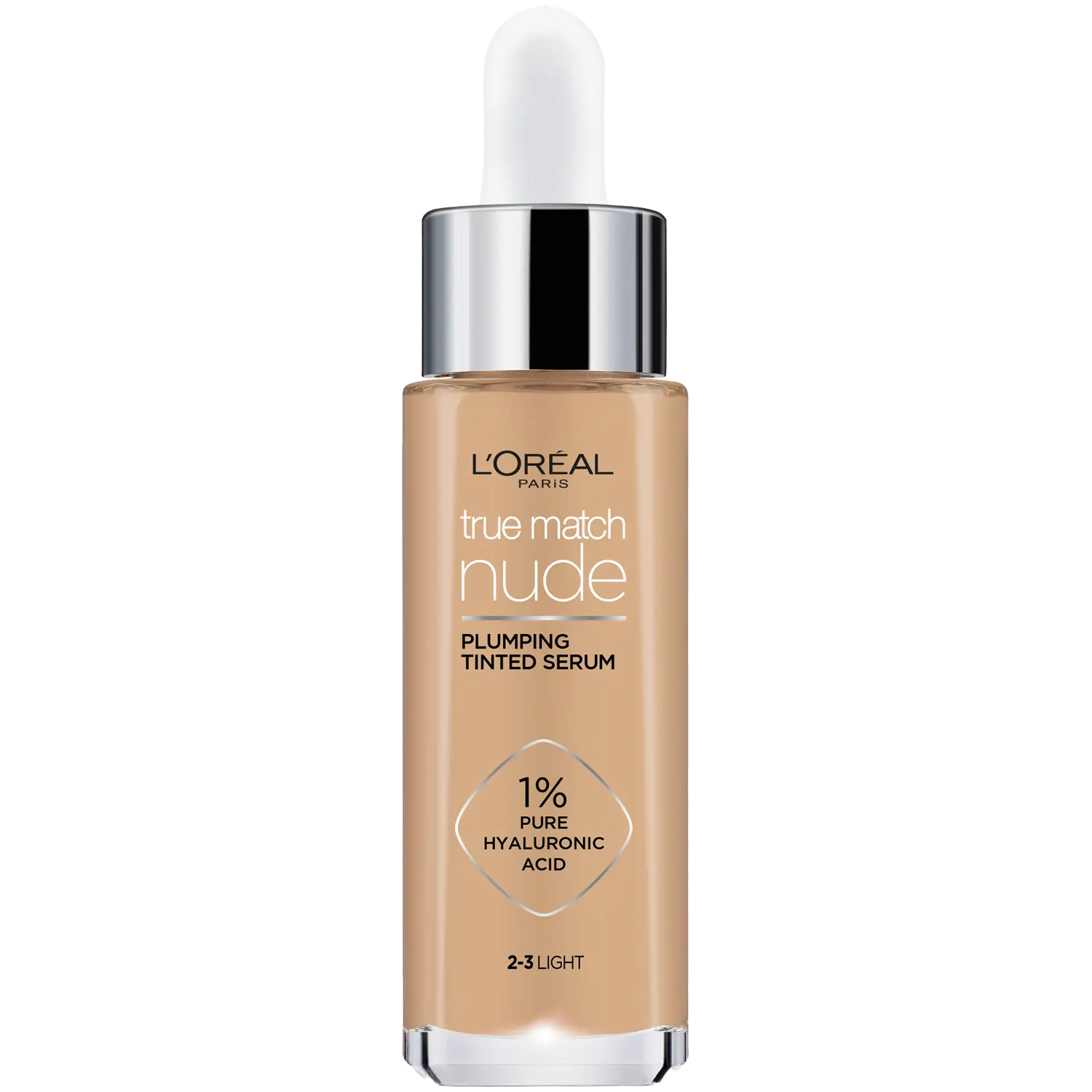 

Концентрированная сыворотка в тональный крем для лица 2-3 светлых L'Oréal Paris True Match Nude, 30 мл