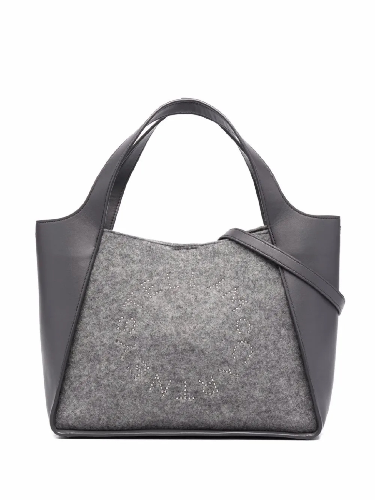 

Stella McCartney сумка-тоут Stella Logo, серый