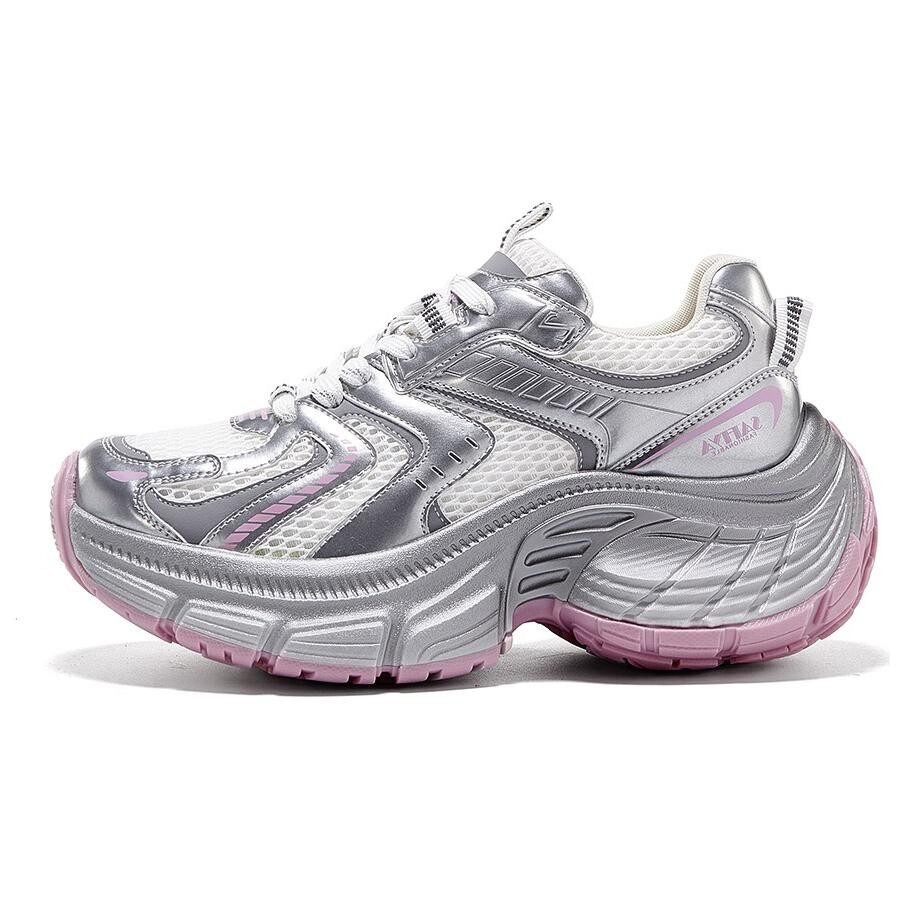 

Кроссовки женские толстые низкие Safiya, цвет Silver Pink