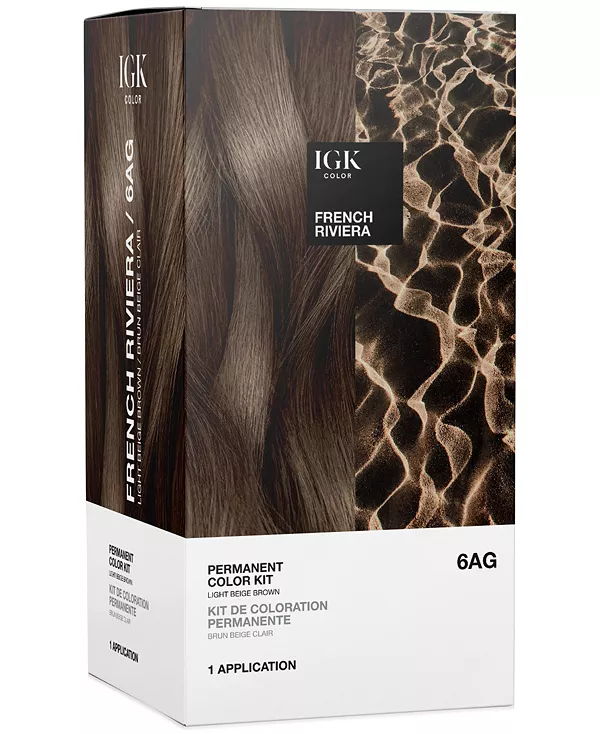 Набор из 6 перманентных красок Igk Hair, french riviera
