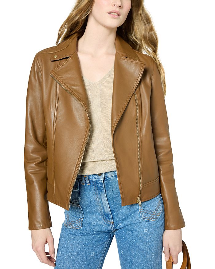 

Кожаная куртка Robine Gerard Darel, коричневый
