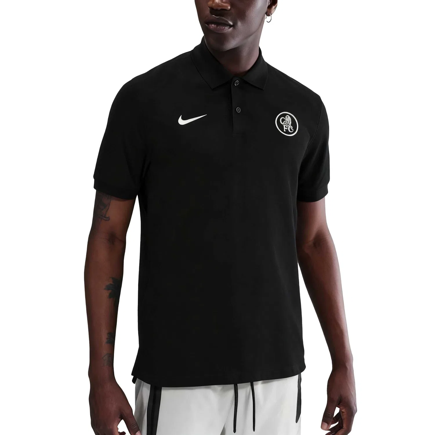 Поло Chelsea FC мужское Nike Black
