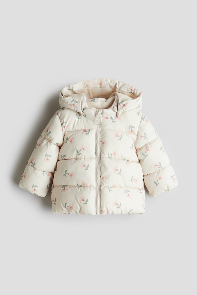 

Водоотталкивающая куртка-пуховик H&M, бежевый