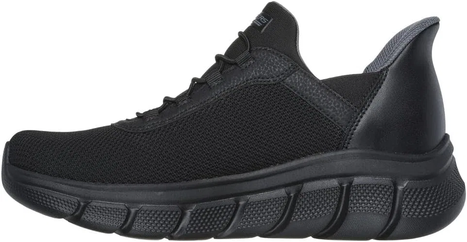 Мужские кроссовки Skechers B Flex-Elevated Edge Hands Free Slip-in, Black — фото 4