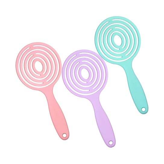 

Набор из 3 щеточек для распутывания волос, 3 шт. ilū by Tools For Beauty, Lollipop Candy –