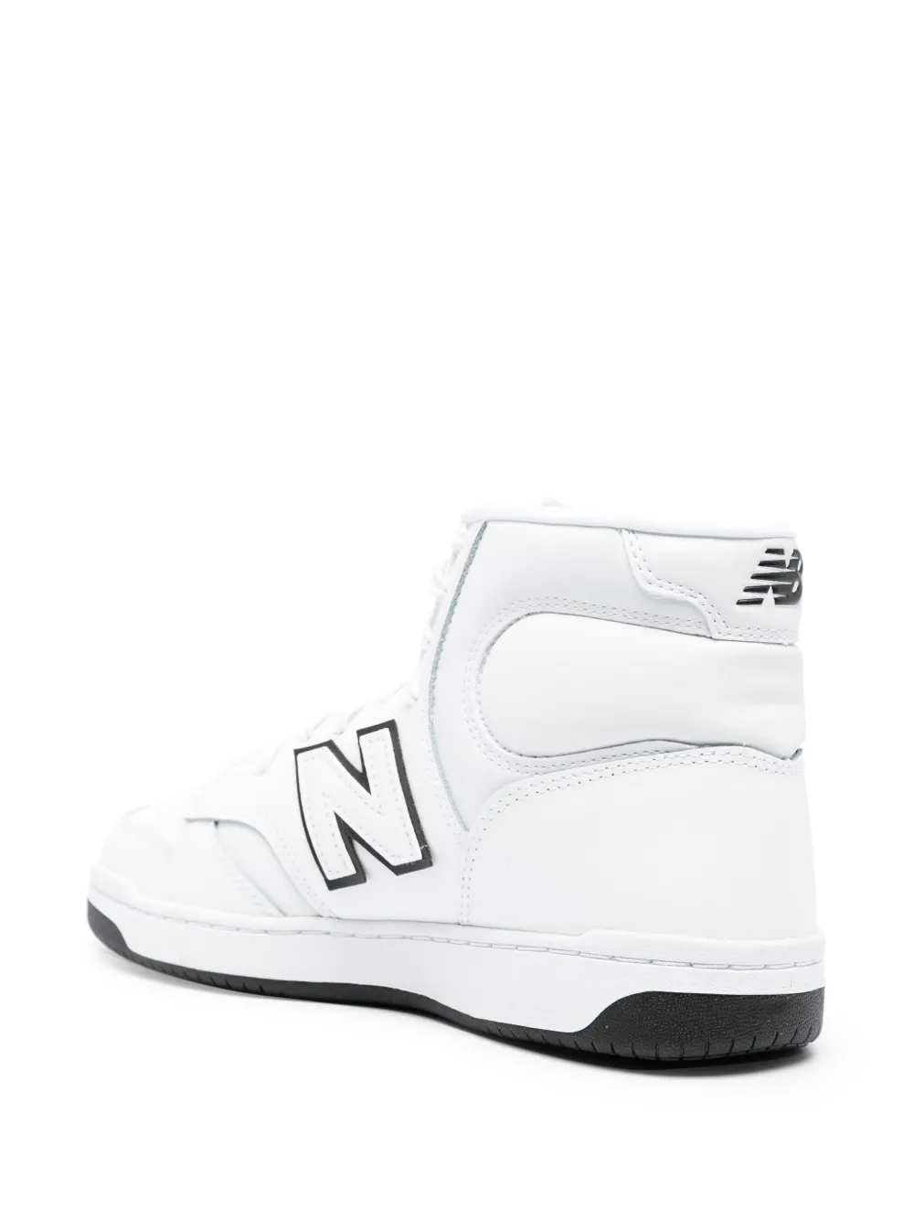 Высокие кроссовки 480H NEW BALANCE, белый — фото 3