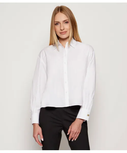 

Рубашка со шлемом Regular fit Hugo, белый