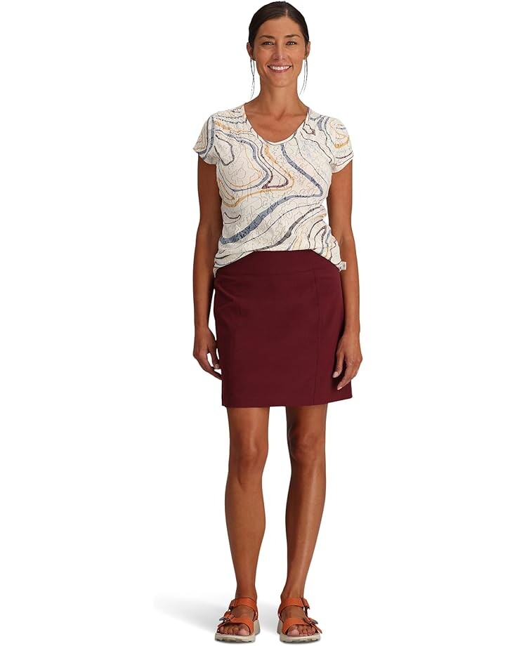 

Юбка Royal Robbins Discovery III Skort, цвет Burnt Grape