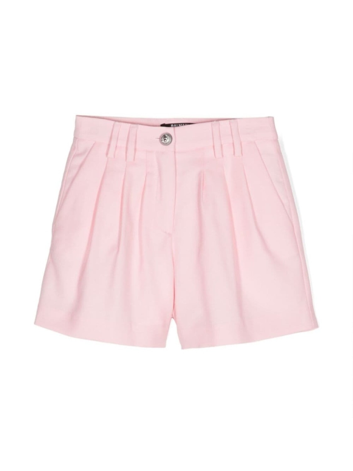 

Balmain Kids шорты с высокой талией, розовый