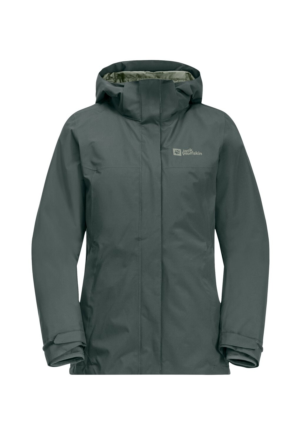 

Куртка из мягкой ткани Jack Wolfskin, хаки