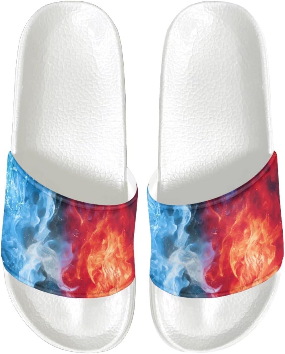 

Мужские шлепанцы сандалии Стильные летние тапочки Повседневные пляжные шлепанцы Нескользящие тапочки для ванной с белой подошвой Pugasmiru