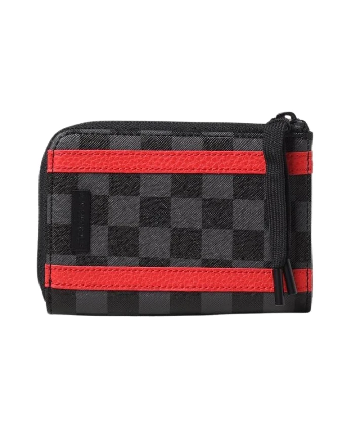 

Разноцветный клетчатый кошелек с красными полосками Sprayground, мультиколор