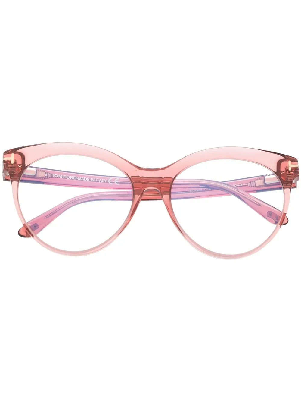 

Очки в оправе 'кошачий глаз' TOM FORD Eyewear, розовый