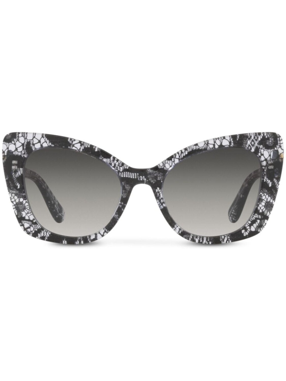 

Dolce & Gabbana Eyewear солнцезащитные очки в оправе 'кошачий глаз', черный