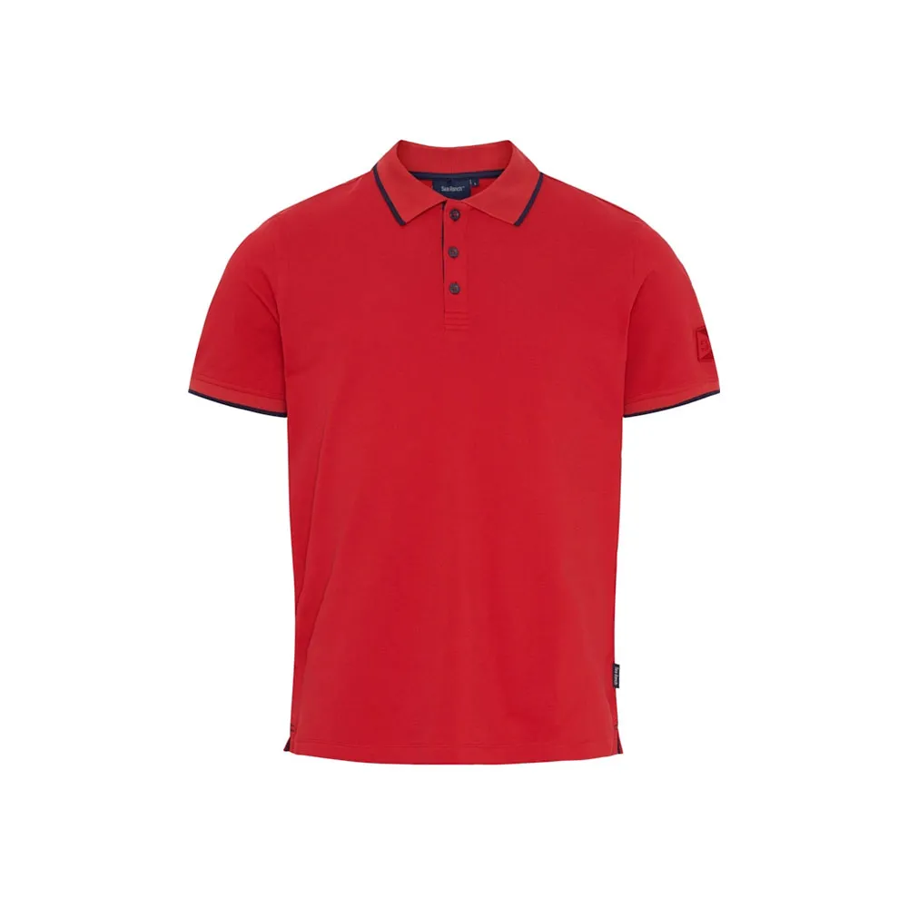 

Поло с коротким рукавом Sea Ranch Eik, красный