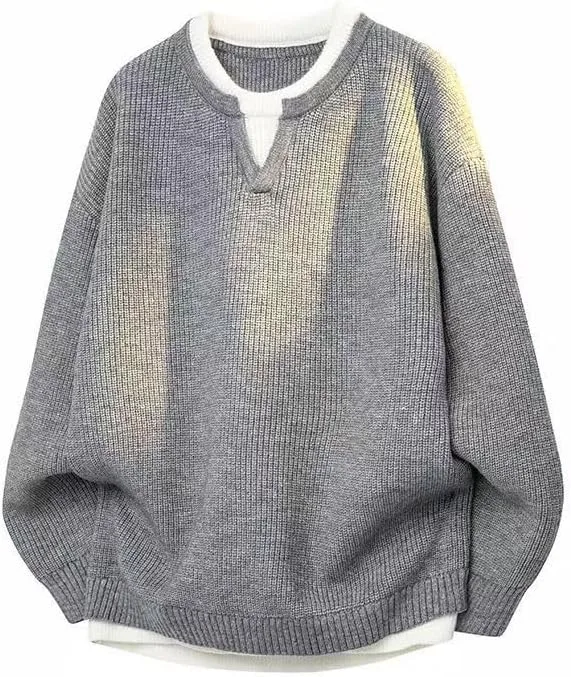 

VIDI мужской свитер с расслабленным кроем из искусственного мохера