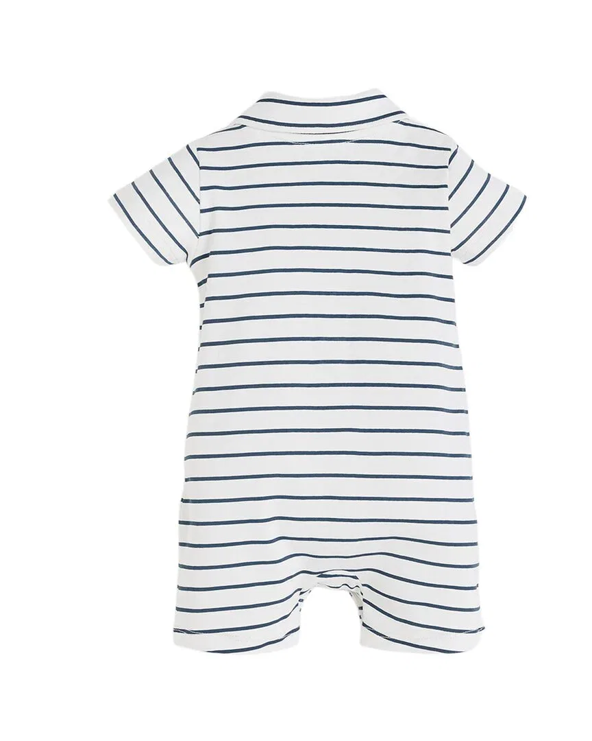 Полосатый комбинезон Babycottons, Multi — фото 2