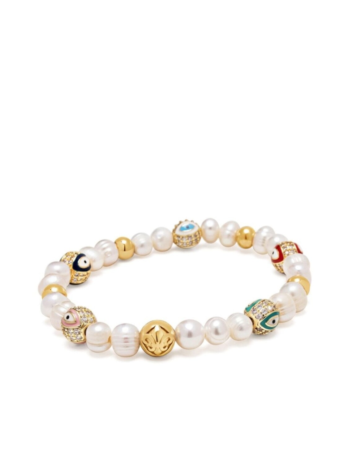 

Браслет от дурного глаза Nialaya Jewelry, золотой