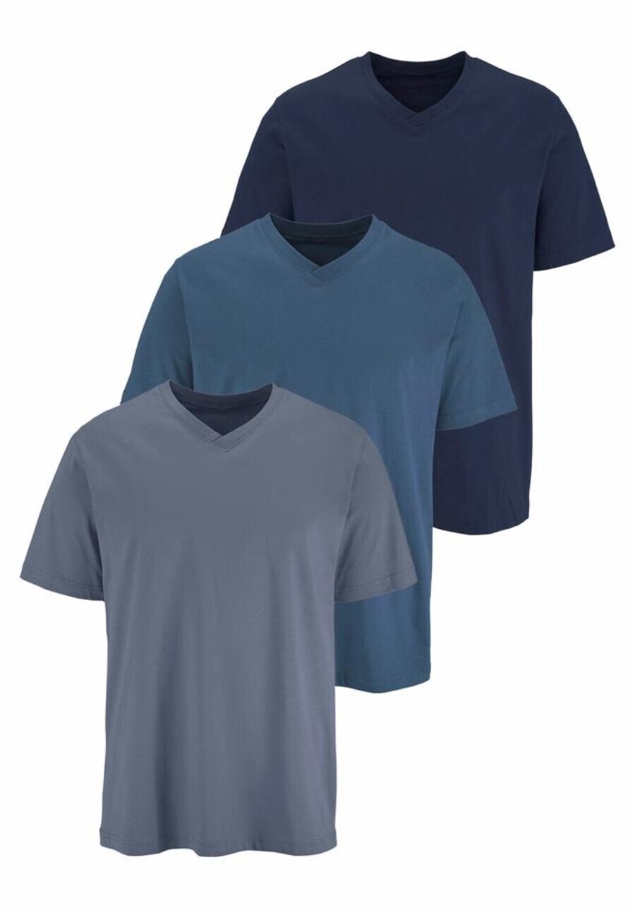 

Классическая футболка H.I.S EM Shirt, цвет blue/night blue/dusty blue