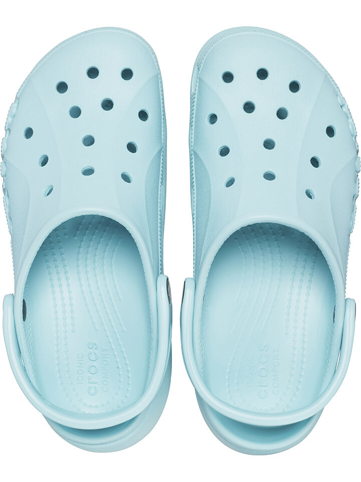 Сабо Crocs Baya Platform, светло-синий — фото 4