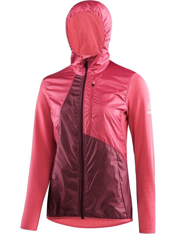 

Куртка софтшелл Löffler Funktionsjacke Windfleece Merino, цвет Pink/Rot