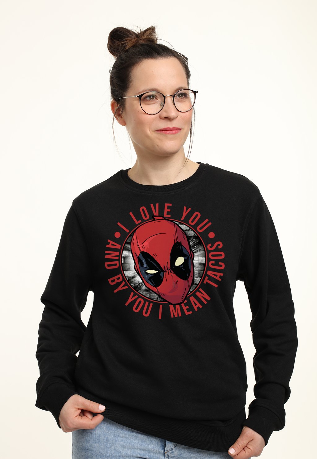 

Толстовка DEADPOOL BREAK WALLS Marvel, черный