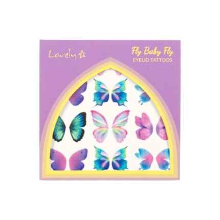 

Fly Baby Fly смываемые татуировки для макияжа глаз для украшения милые Unbranded