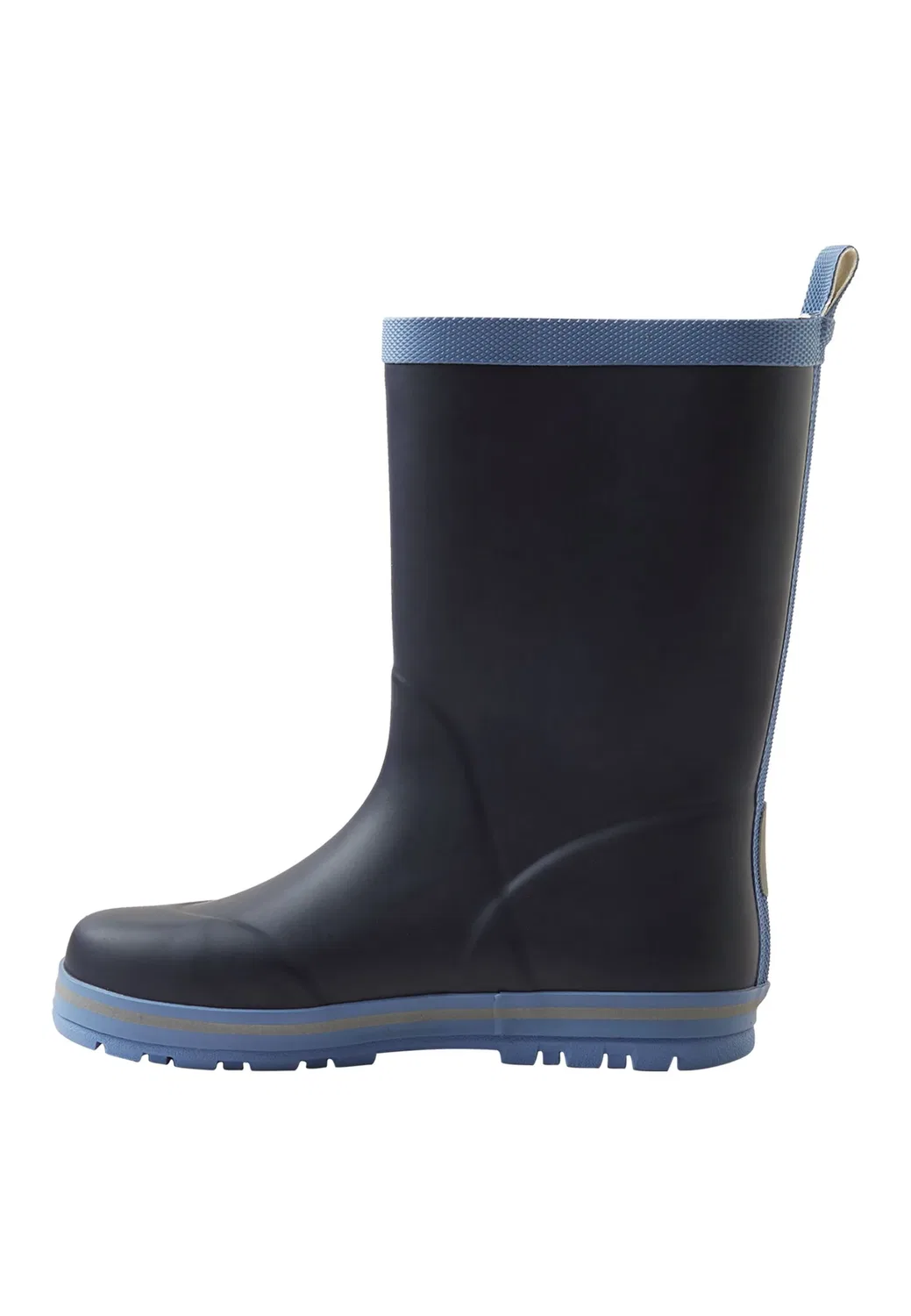 Резиновые сапоги с отражающими элементами Reima, navy blue — фото 2