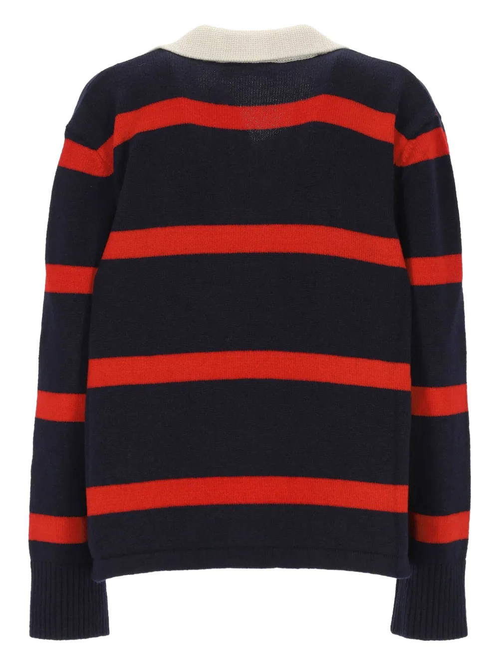 

Полосатый свитер с воротником-поло Giada Benincasa