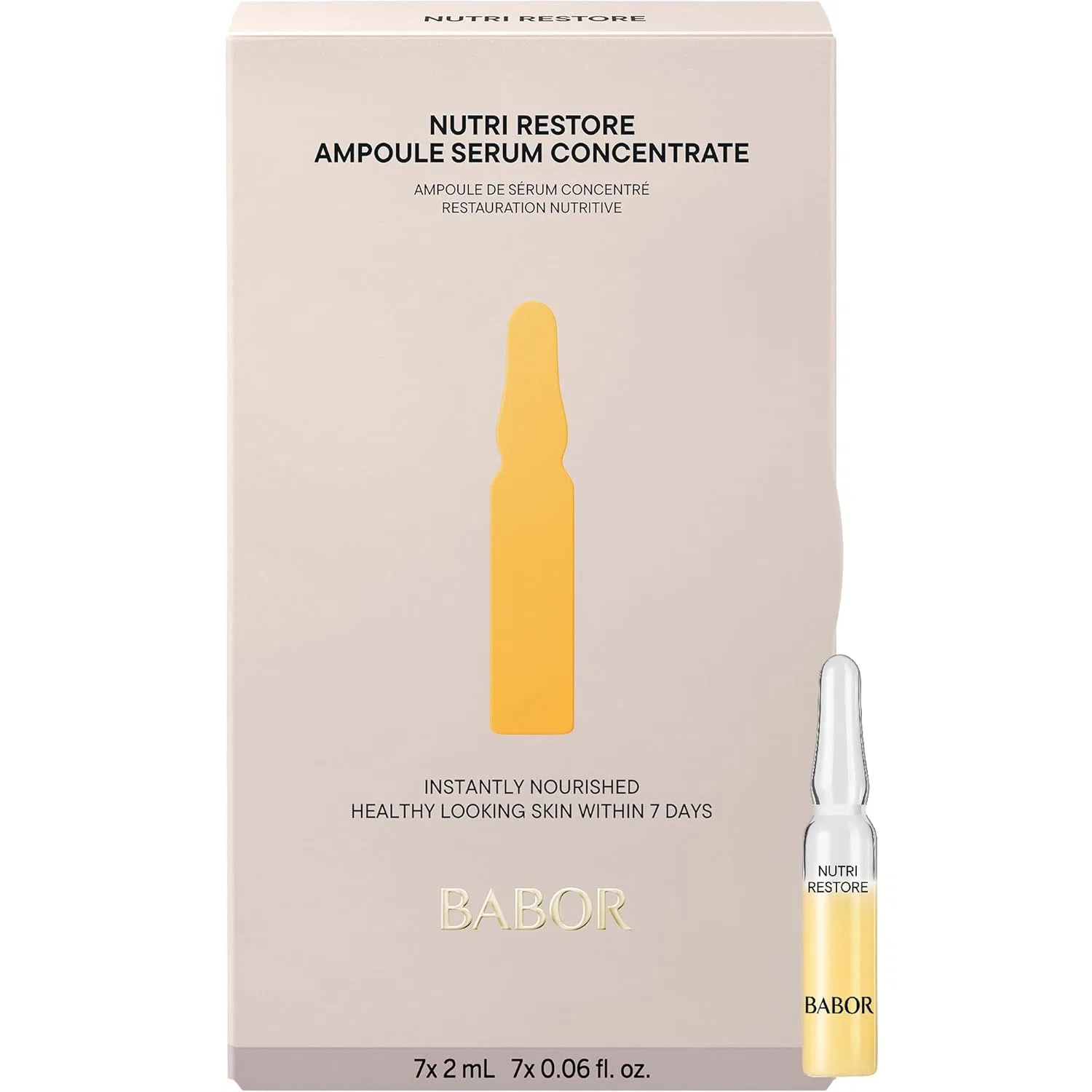 Сыворотка Babor — Веганские ампулы для лица Nutri Restore с микроэлементами