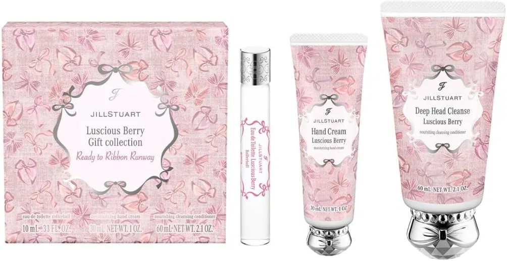 Набор для макияжа Gift Collection Lashasbury Jill Stewart Rachasbury Lady to Ribbon Runway Christmas Coffret 2025