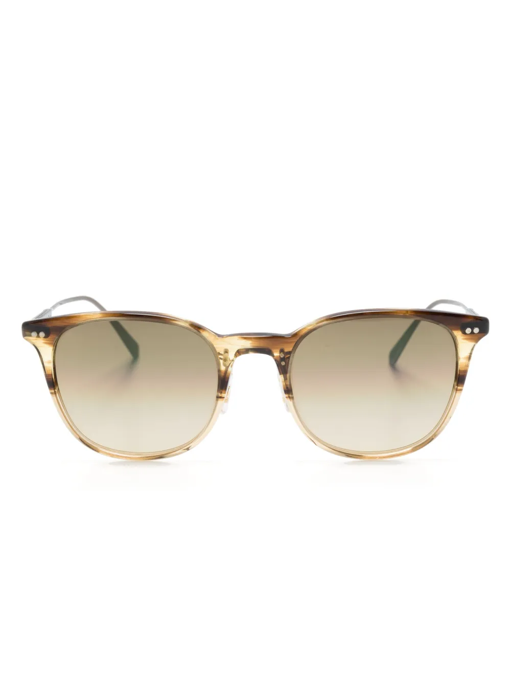 

Солнцезащитные очки Gerardo в круглой оправе Oliver Peoples, коричневый