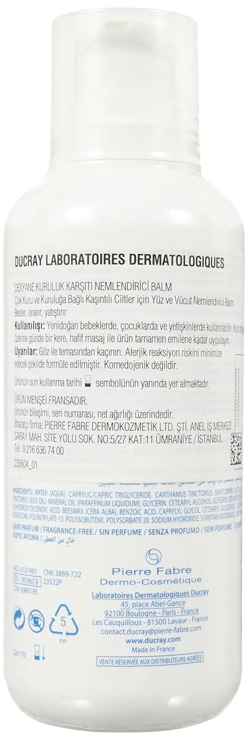 Смягчающий бальзам Dexyane Emollient Anti-Burr 400 мл Ducray — фото 2