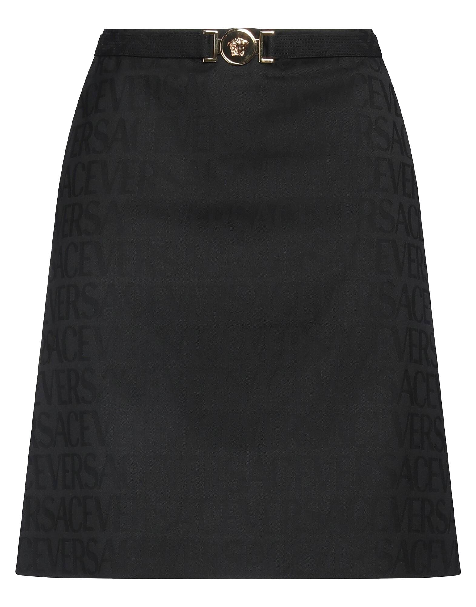 

Мини-юбка Versace, черный