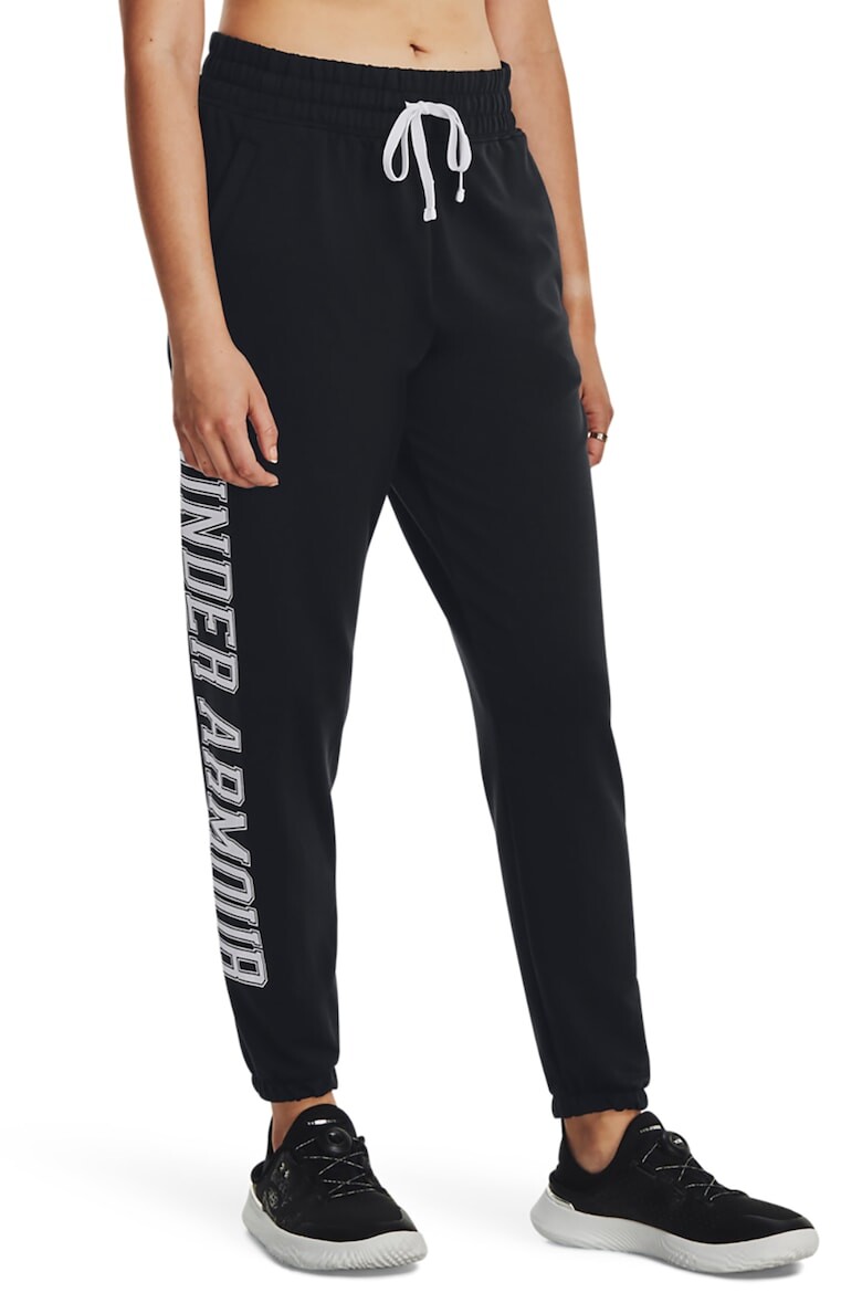 

Спортивные брюки Rival из лиоцелла с логотипом Under Armour, черный