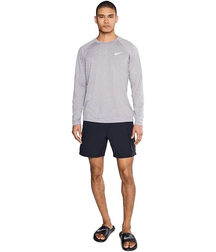 Плавки Nike Voyage 7" Fully Lined Volley, Black — фото 2