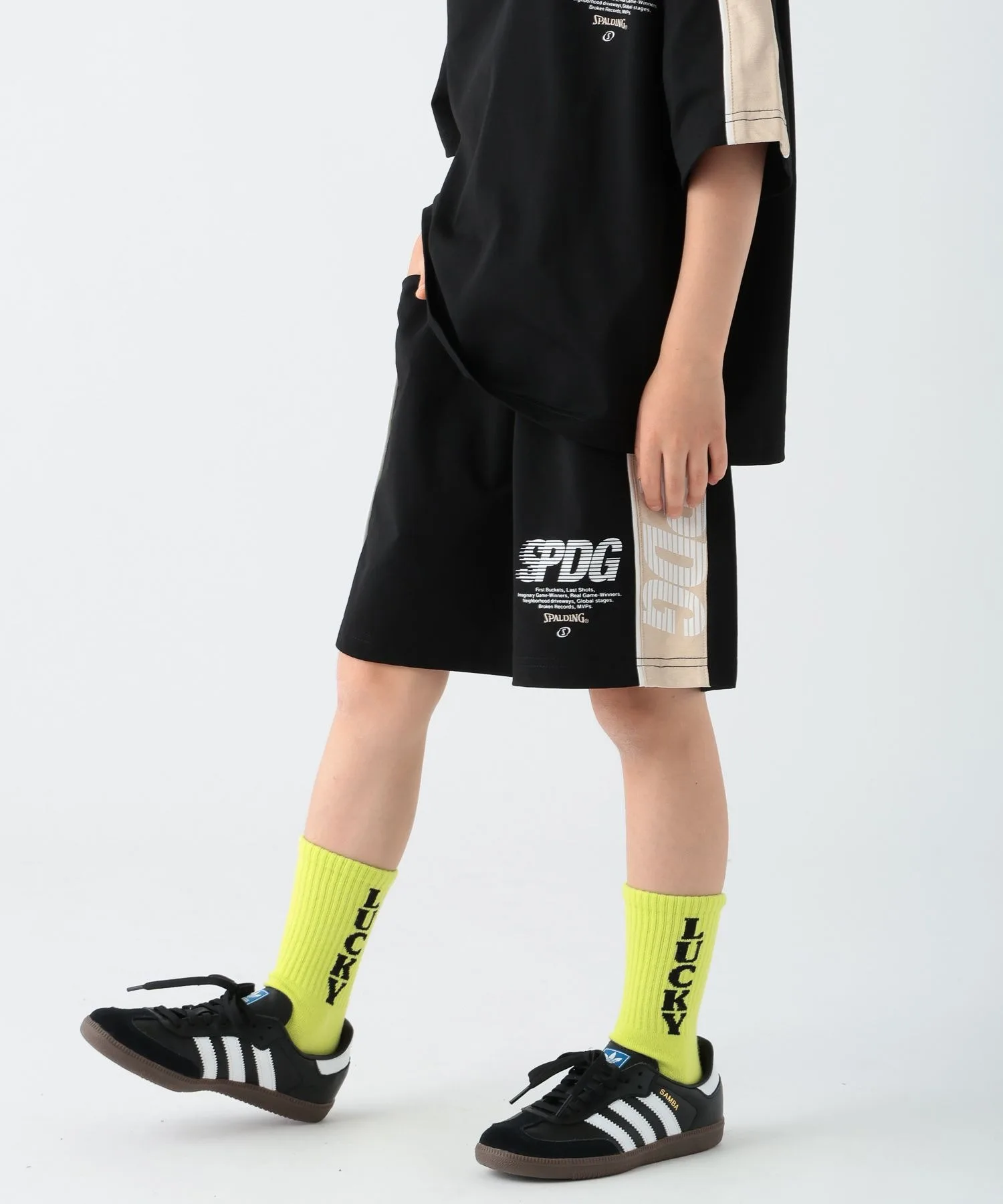 Детские шорты для воды и суши BAYFLOW SPALDING чёрные