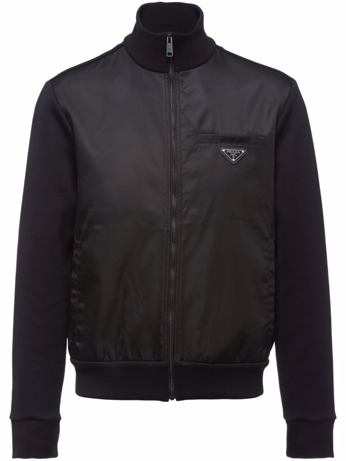 

Prada бомбер Re-Nylon, черный