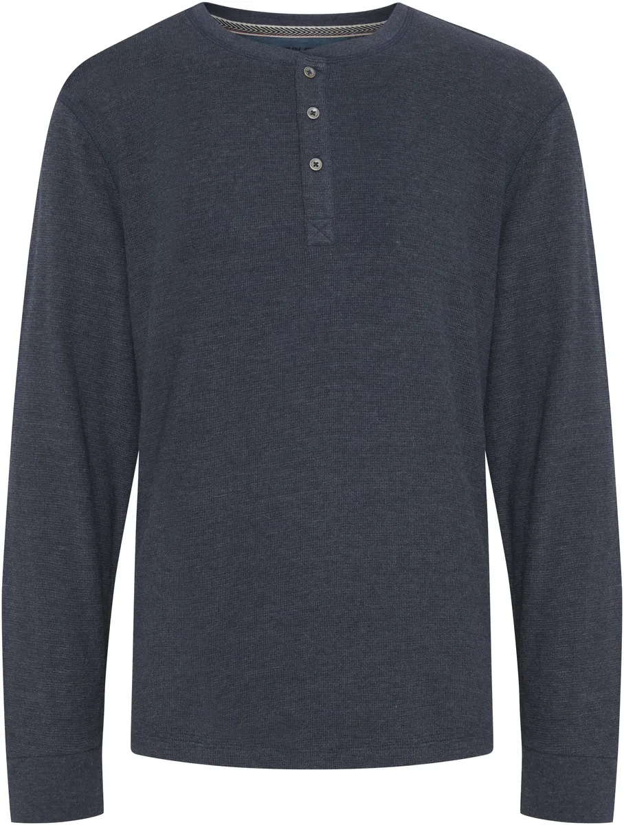 

Рубашка с длинными рукавами из смесового материала "BHNOBLE" Blend, цвет Dress Blues